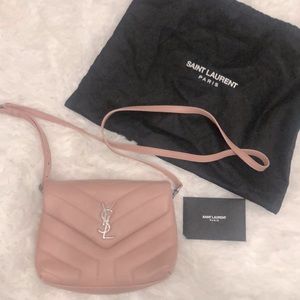 Ysl small Lou Lou light pink blush color NEW!